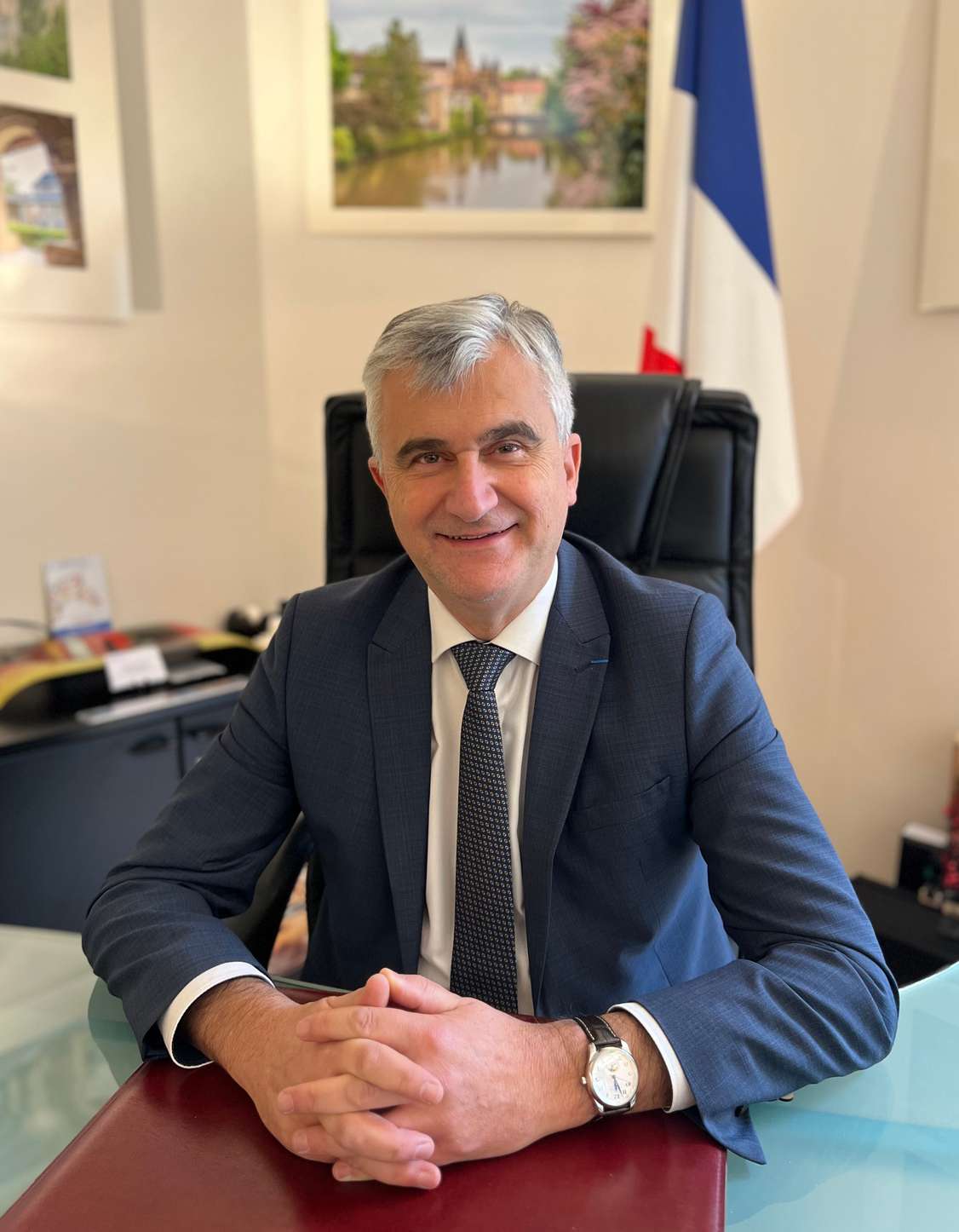 Illustration de l’article « Portrait d’André Accary, président du Conseil départemental de Saône-et-Loire » — Portraits